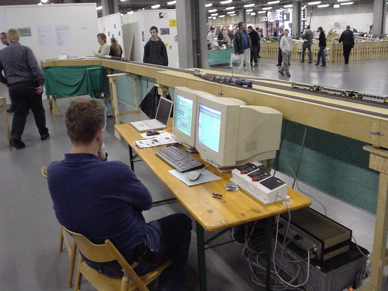 Commande de la maquette par PC et TrainController de Freiwald Software.