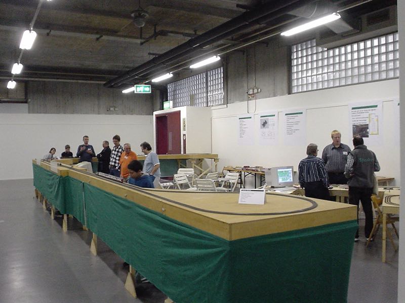 Vue d'ensemble du stand du VSDM.